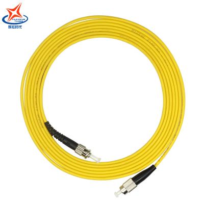 辉宏时代万兆单模光纤跳线单芯尾纤跳线电信级ST-LC单芯15米