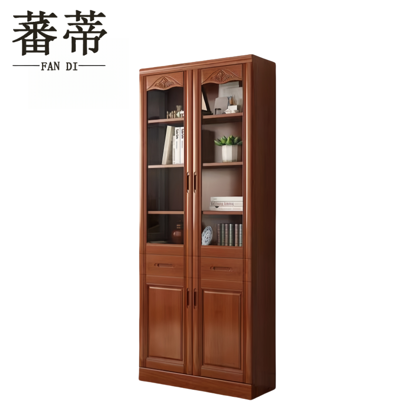 蕃蒂书柜二门台