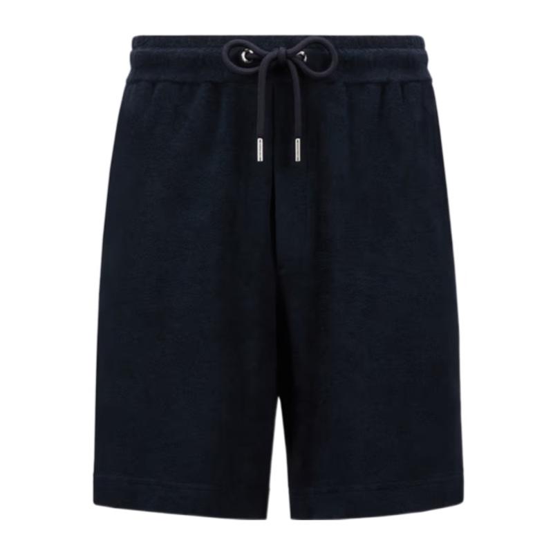 盟可睐(MONCLER)纯棉抽绳短裤户外休闲裤男工装裤多口袋设计便捷