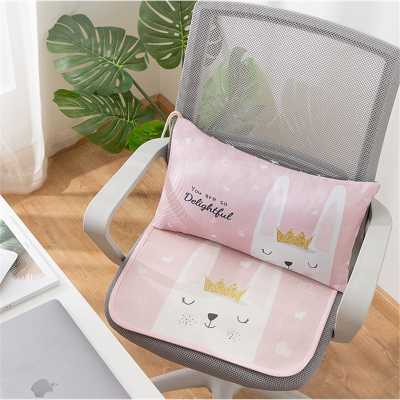 夏天坐垫办公室久坐透气法耐凉垫夏季凉席学生凳椅子屁股冰垫冰丝椅垫