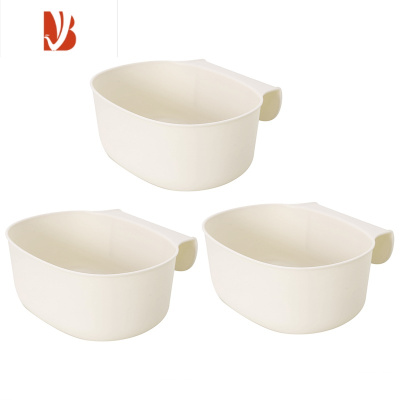 三维工匠厨房垃圾桶橱柜门挂式悬挂式壁挂橱柜门的可挂小号无盖垃圾箱家用