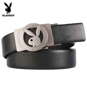 花花公子皮带男士真皮自动扣高档品牌头层牛皮腰带男款潮2025新款