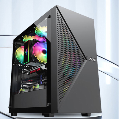 甲骨龙i5 14600KF/RTX5070 12G独显高速固态DIY电脑主机台式电脑组装机游戏电竞直播设计视屏剪辑电脑整机5070主机