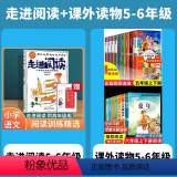 5-6年级 走进阅读+课外必读 小学通用 【正版】新版走进阅读小学语文阅读训练精选供低中高年级123456年级使用全6年