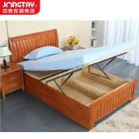 中泰(jongtay)储物床双人床1.8米简约主卧大床公寓床成人家具高箱 J-YQDZ06
