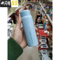三维工匠新款简约直身保温杯 ins北欧风成人防漏口袋mini小直杯迷你 TYESO蓝色200(带茶漏)