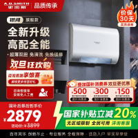 史密斯佳尼特家用电热水器60升 免清洗免换镁棒 双胆速热 一级能效 银河AIR