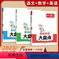 [3本套装]语文+数学+英语 小学通用 [正版]2023小学知识大盘点语文数学英语基础知识大全四五六年级小升初总复习