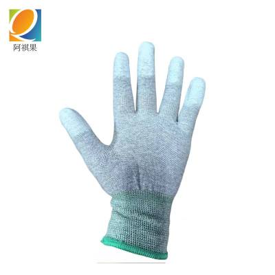 阿祺果 PU涂指手套 S-L 请备注尺码 双