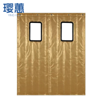 璎蕙皮革门帘定制/平方米