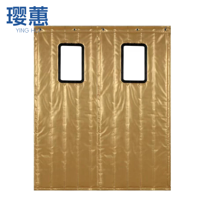 璎蕙皮革门帘定制/平方米