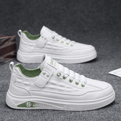 新款运动百搭经典男款轻便舒适日常休闲透气拼色潮流圆头拼色板鞋