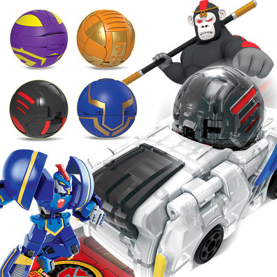 买奇酷神奇的朋友盟卡车神之灵兽纪元儿童对战爆丸变形球小男女孩玩具灵空战神决战套装灵空战神决战套装