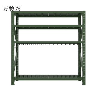 万骏兴安保装备器材存放架军绿色拆装盾牌货架盾牌架2000*600*2000