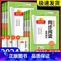 [单本]素养阅读测试 五年级下 [正版]同步阅读素养测试一年级二年级三年级四年级五年级六年级上册下册语文人教版小学同步练