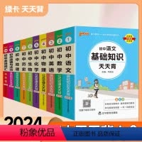 数学+物理+化学 高中通用 [正版]pass绿卡图书高中天天背语文数学物理化学生物政治历史地理古诗文英语词汇语法必背范文