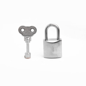 中犀ZX-55 30mm 通开 锌合金梅花锁 (计价单位:个) 银色