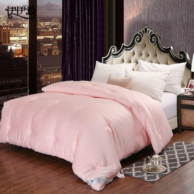 伊伊爱 纯色加厚牛奶绒被芯