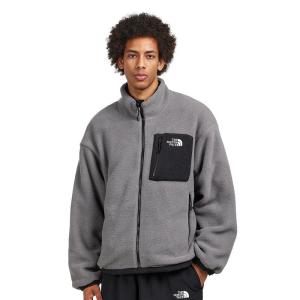 THE NORTH FACE北面男士可翻转抓绒外套 防风防水舒适多功能户外 The_North_Face_Black_/_Smoke_P XL