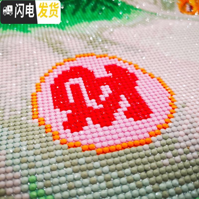 三维工匠钻石画大幅客厅新款满气百财白菜纳福小件贴砖2019自己手工十字 [魔方钻满钻]尺寸90*150加钻30送十字绣