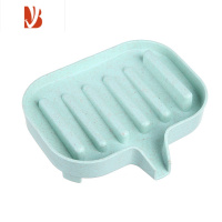 三维工匠肥皂盒可沥水不积水香皂盒子卫生间洗手台面防泡水放香皂托置物架 1个装 北欧绿