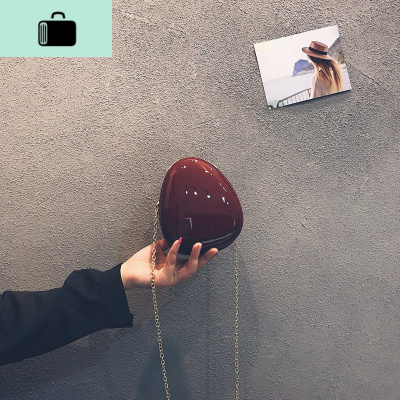 高级感小包包2020新款潮少女洋气质感斜挎百搭ins网红漆皮链条包NEW LAKE女斜挎包