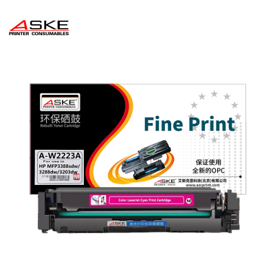 ASKE PRINTER CONSUMABLES激光打印机红色硒鼓A-W2223A