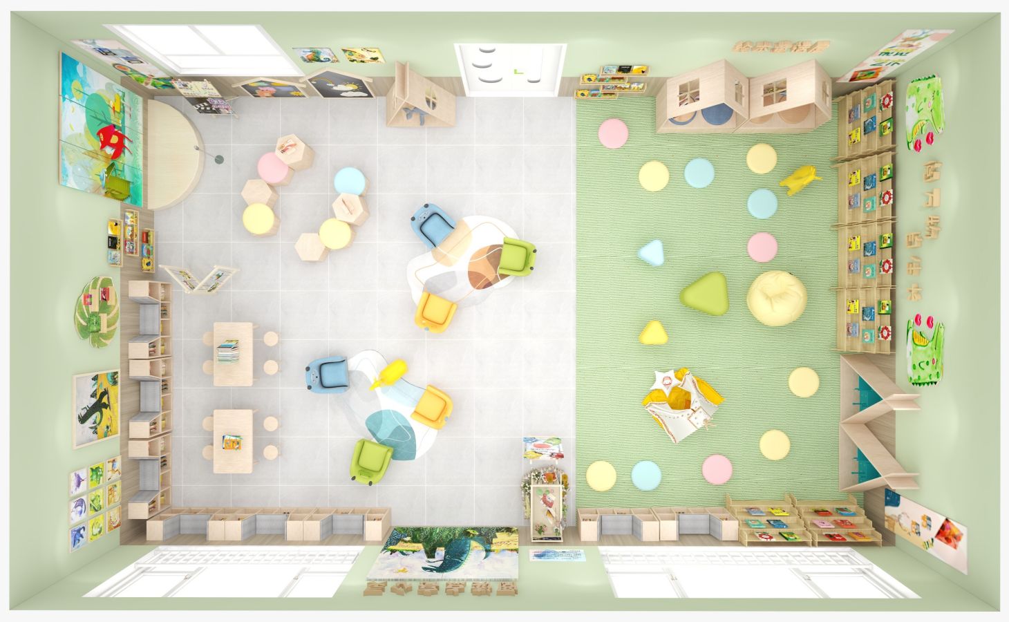 星芒特色幼儿园阅读教室升级版打造方案