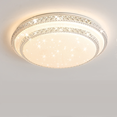 黎卫士卧室灯现代简约圆形led吸顶灯客厅主卧房间书房阳台走廊过道