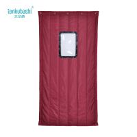 天空桥 棉门帘 MML-155酒红色40*60cm三层棉 平方米