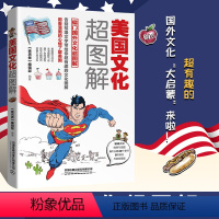 [正版]美国文化超图解 每天聊点美国文化 用看漫画的心情了解美国 美国人如何长大 霸道逆袭史 美式生活 文化与生活深度