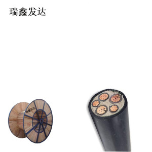 瑞鑫发达 铜芯铠装电力电缆 YJV22 3*70+2*35 米