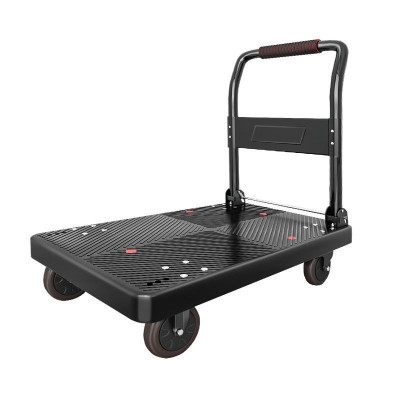 迅众 小推车拉货手推车手拉车折叠轻便携搬运拖车平板车推货小拉车