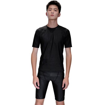 佑游泳裤男五分速干泡温泉大码泳衣男士游泳套装泳镜装备