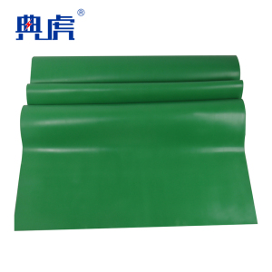 典虎 绝缘橡胶板 绿色5mm*1m*1m 平方米