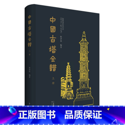 [正版]中国古塔全谱传统古塔相配的韵律之美典雅之美的视觉效果古塔图样均有所依据以此留下史料为观者提供欣赏为研究者提供基