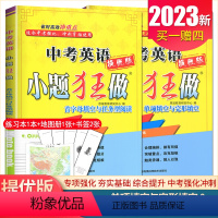 [正版]2024中考英语小题狂做提优版首字母填空与任务型阅读+单项填空与完形填空江苏版恩波教育 九年级初中自测专题强化
