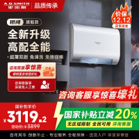 史密斯佳尼特家用电热水器60升 免清洗免换镁棒 双胆速热 一级能效 银河AIR