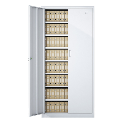 铭威盾凭证柜会计收纳柜财务档案柜资料柜加厚文件柜办公室带锁铁皮柜凭证柜八层