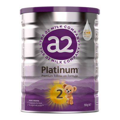 27年效期-保税发澳洲a2奶粉2段白金版进口婴幼儿二段奶粉900g/罐装新西兰奶源进口宝宝奶粉2段适合6-12个月