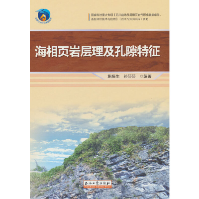 醉染图书海相页岩层理及孔隙特征9787518352746