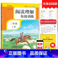 [正版]阅读理解衔接训练二年级上册语文同步阅读理解小学二年级阅读理解训练统编人教版阅读与写作短文阶梯训练每日一练课外书