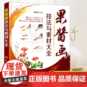 正版 果酱画技法与素材大全果酱画造型设计书果酱画大全入门教材 果酱盘饰图书围边菜式技法素材食品果酱画教材果酱画入门书籍