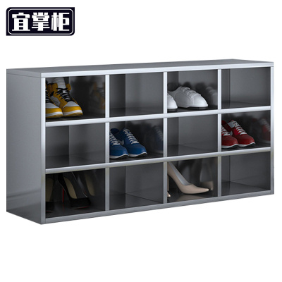 宜掌柜不锈钢员工鞋柜 12格(201)台