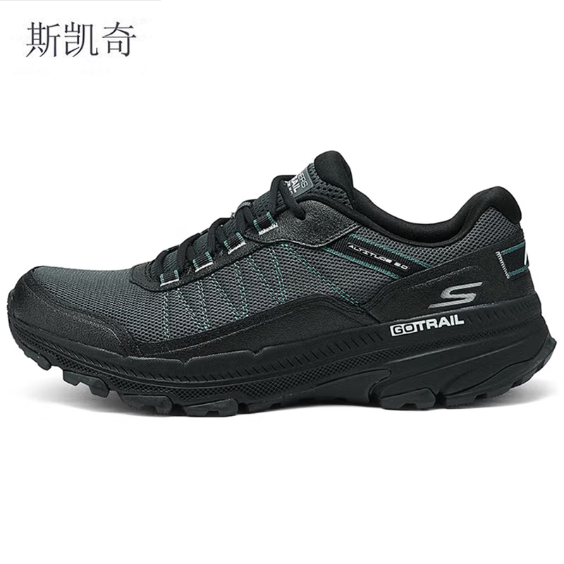斯凯奇 男黑色运动跑步鞋 220756/BKCC-7 双