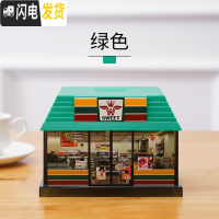 三维工匠存钱罐防摔儿童储蓄罐创意硬币纸币两用男孩女孩网红储钱箱大容量 绿色★趣味存钱★便利店