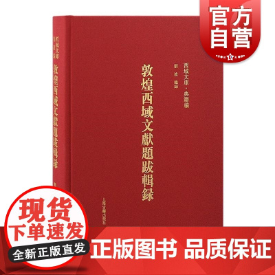 敦煌西域文献题跋辑录 上海古籍出版社