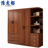 豫龙都衣柜四门+边个