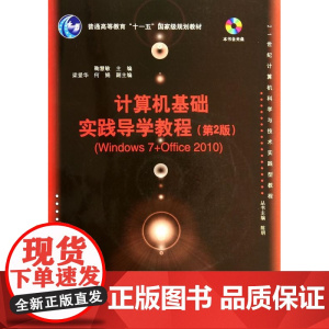 清华正版 计算机基础实践导学教程 第2版 配光盘 Windows7文档制作与处理 演示文稿的制作 数据处理图形的绘制