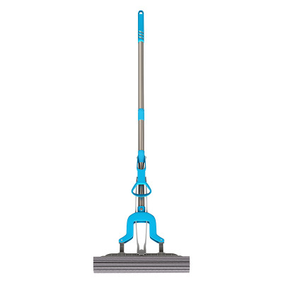 可伸缩免手洗吸水海绵拖把懒人拖布旋转式对折家用胶棉拖把